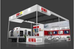 KIWA纪和机械展台模型