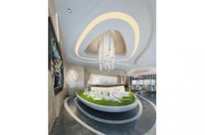 现代售楼处3D模型效果图