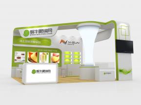 蜗牛眼镜网展览模型