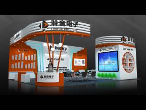 聆音电子展览模型