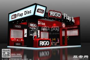 RIGO五金展台展览模型图片