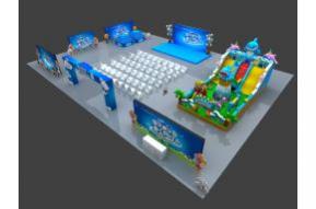 奶粉新品舞台氛围展