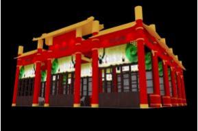 糖酒会展览模型图片