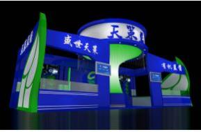 盛世天策展览模型图片