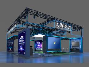 上海张江展览模型