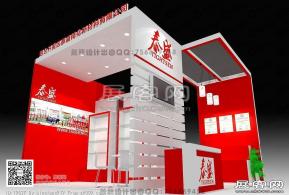 泰盛化工展览模型图片