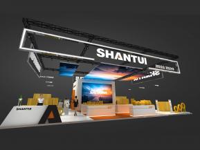 SHANTUI山推展台模型