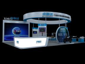 广州市中海达测绘仪器展台模型