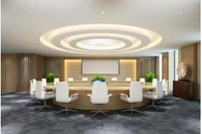 现代会议室3D模型图片