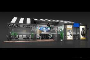 贝利咖啡展览模型图片