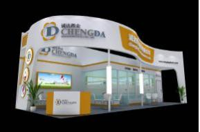 诚达药业展览模型图片