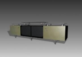 电视柜3D模型