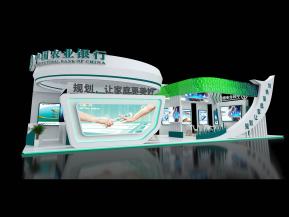 农业银行展览模型