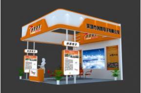 创凯电子展台模型