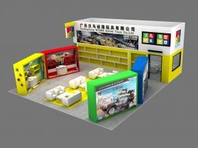 沃马动漫展览模型