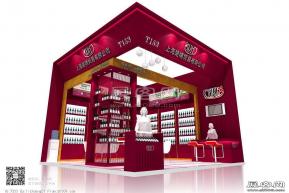上海楚啸酒展模型图片