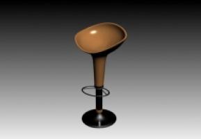 吧椅3D模型