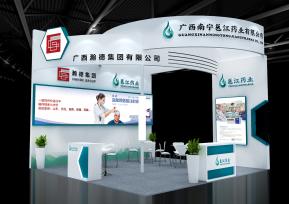 广西邕江药业展览模型