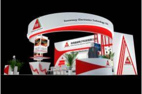 盛威展台设计模型图片