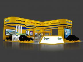 华盛橡胶展览模型