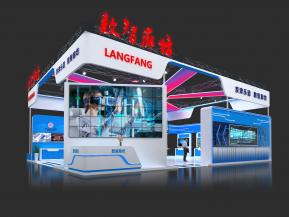 数智廊坊报馆展览模型