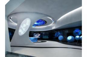 科技航空展厅3d模型