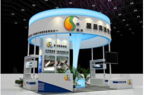 星辰高速电机展台模型图片