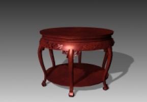 茶几3D模型