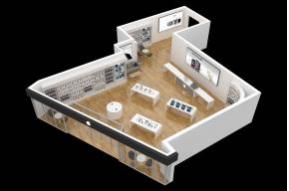 手机店3D模型图片