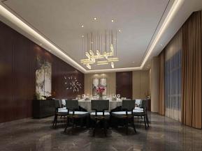 现代餐厅包房