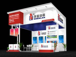 深蓝动保展览模型