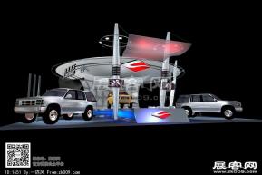 陆风汽车展台模型图片