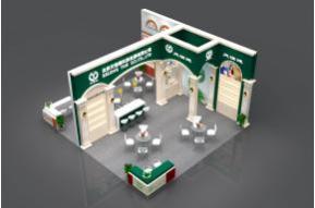 天恒健展览模型图片