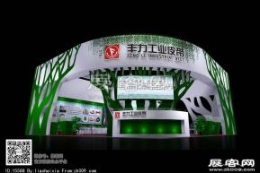 丰力工工业皮带展览模型图片