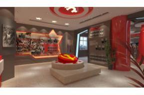 党史馆党建荣誉廉政展厅设计模型