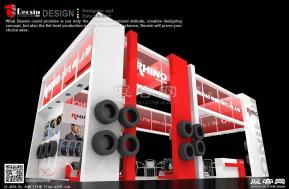 青岛瑞诺轮胎展览模型图片