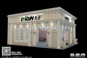 大秦壁纸展台模型