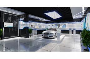 商业展厅设计3D模型效果图