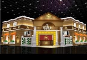 高乐高展台模型