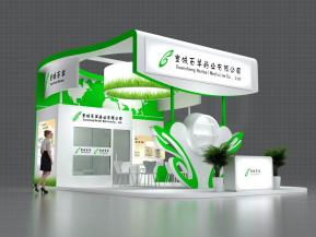 百草药业展览模型