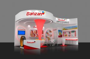 邦中高分子展台模型