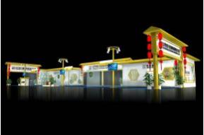 信川机械展览模型图片