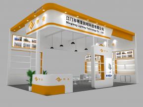 明景照明展台模型
