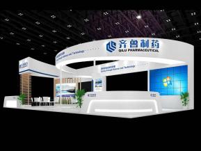 齐鲁制药展览模型