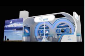 自由鹿望远镜展览模型