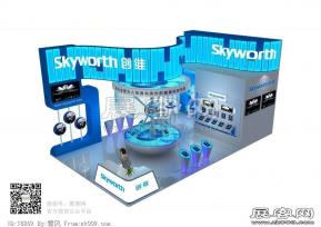 创维展览模型图片