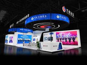兴业证券金融展展台模型