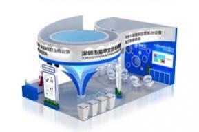 易甲文展台模型 展览图片