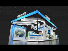 临港新片区政府展展台模型