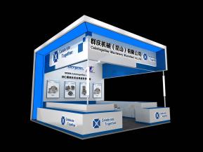 群庆机械展台模型